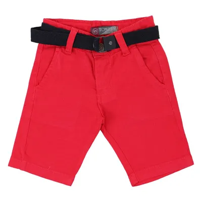 Bermuda Sarja Color Tom Ery Com Lycra + Cinto Bermuda Sarja Color Tom Ery Com Lycra + Cinto