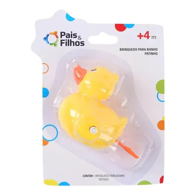 Brinquedo Para Banho Pais e Filhos Patinho Brinquedo Para Banho Pais e Filhos Patinho