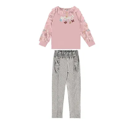 Conjunto Infantil Kiki Com Detalhe Em Tule Conjunto Infantil Kiki Com Detalhe Em Tule