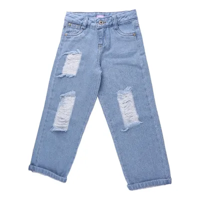 Calça Jeans Infantil Kookabu Wide Leg