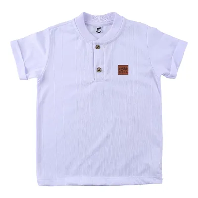 Camiseta Infantil Kookabu Maquinetada Com Bordado