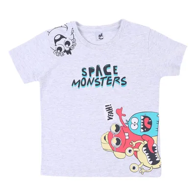 Camiseta Infantil Kookabu Estampa Space Monster