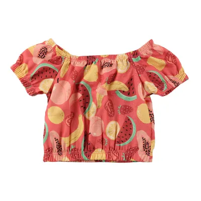 Blusa Infantil Kookabu Estampa Frutas