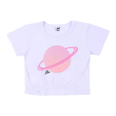 Blusa Infantil Kookabu Estampa Planeta