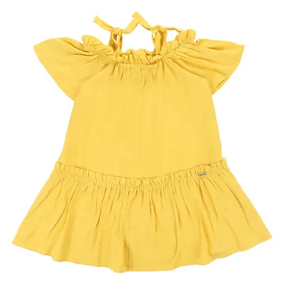 Vestido Infantil Kookabu Ombro A Ombro Liso