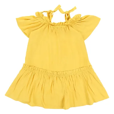 Vestido Infantil Kookabu Ombro A Ombro Liso