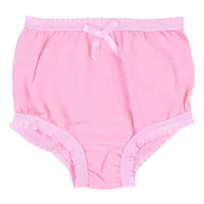 Kit Calcinha Infantil Brando Estampa Poá - 3 Peças