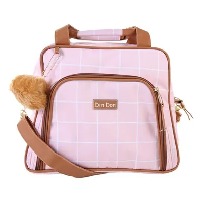 Bolsa Din Don Quadriculada Média
