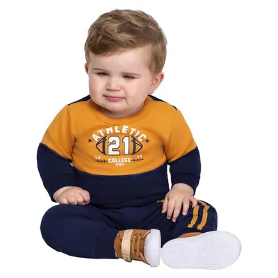 Conjunto Moletom Bebê Reirex Blusão Athletic 21 + Calça Conjunto Moletom Bebê Reirex Blusão Athletic 21 + Calça