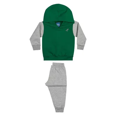 Conjunto Moletom Bebê Reirex Blusão Dino Com Capuz + Calça Conjunto Moletom Bebê Reirex Blusão Dino Com Capuz + Calça