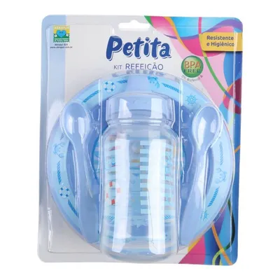 Kit Refeição Petita 04 Peças Rosa Kit Refeição Petita 04 Peças Rosa