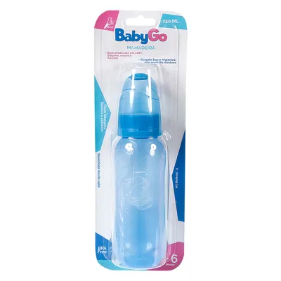 Mamadeira Baby Go Ortodôntica Silicone 240ml