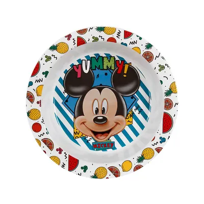 Prato Bowl Baby Go Mickey 450ml Prato Bowl Baby Go Mickey 450ml