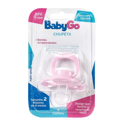 Chupeta Baby Go Ortodôntica Silicone Coala Tamanho 2