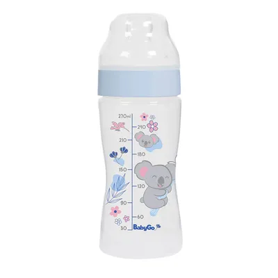 Mamadeira Baby Go Ortodôntica Wide Neck Coala 270ml