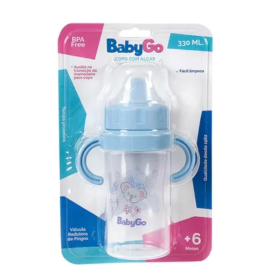 Copo Baby Go Com Alça E Bico Coala 270ml Copo Baby Go Com Alça E Bico Coala 270ml