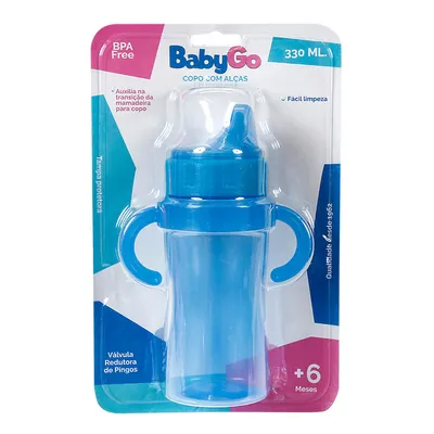 Copo Baby Go Com Alça E Tampa 270ml Copo Baby Go Com Alça E Tampa 270ml