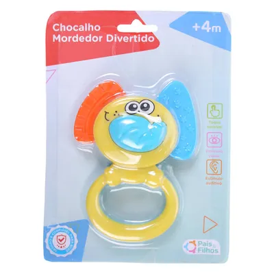 Chocalho Mordedor Divertido 14456