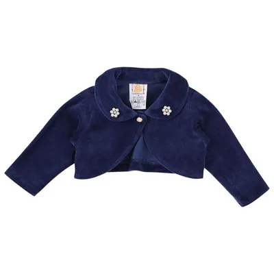 Bolero Plush Com Pérolas Menina 21453 Bolero Plush Com Pérolas Menina 21453