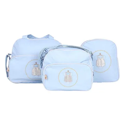 Kit Bolsa Mappyng Sapequinha Em Matelassê Bolsa + Frasqueira + Mochila