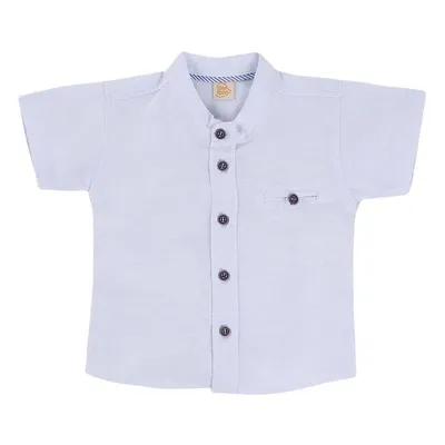 Camisa Básica Menino Din Don Com Bolso Frontal Camisa Básica Menino Din Don Com Bolso Frontal