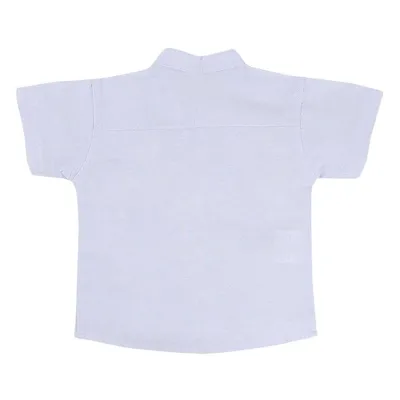 Camisa Básica Menino Din Don Com Bolso Frontal Camisa Básica Menino Din Don Com Bolso Frontal