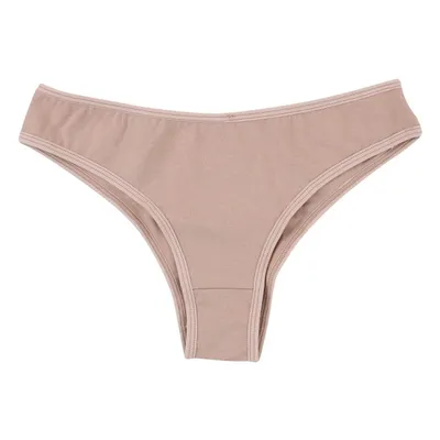 Kit Calcinha Rosastyl Tanga Cotton Com 03 Peças Cor Sortida