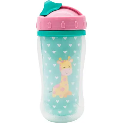 Copo Buba Parede Dupla Animal Fun Girafa