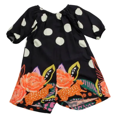 Macaquinho Color Mini Manga Longa Ciganinha Estampado Infantil Macaquinho Color Mini Manga Longa Ciganinha Estampado Infantil