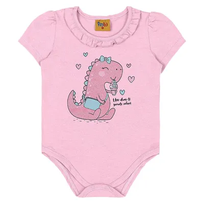 Conjunto Bebê Rolú Estampa Dinossauro