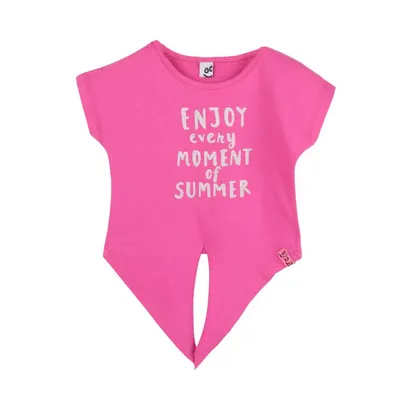 Blusa Infantil Kookabu Estampada Com Amarração