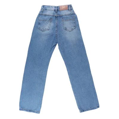 Calça Jeans Juvenil Tom Ery Wide Leg Calça Jeans Juvenil Tom Ery Wide Leg