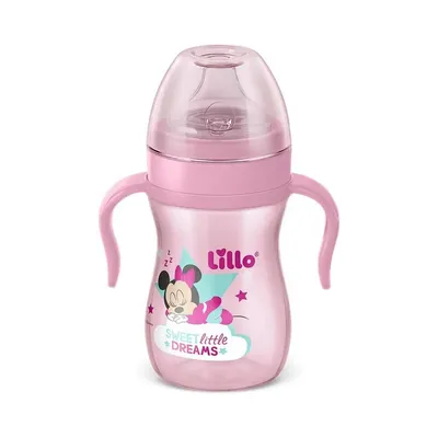 Copo De Treinamento Lillo Minnie Com Alça 240ML Copo De Treinamento Lillo Minnie Com Alça 240ML
