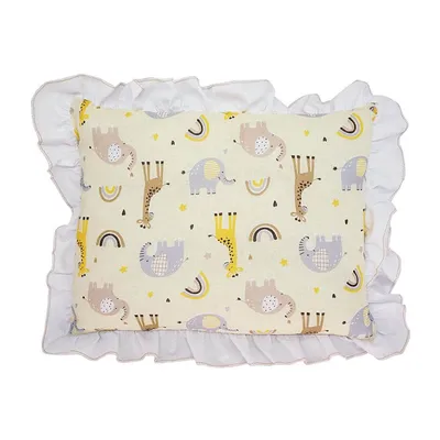 Travesseiro Bublim Petit Babado Girafa Travesseiro Bublim Petit Babado Girafa