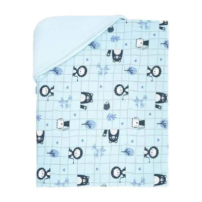 Jogo Lençol Berço Americano Baby Joy Malha Bichos - 3 Peças Jogo Lençol Berço Americano Baby Joy Malha Bichos - 3 Peças