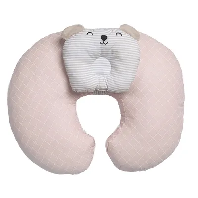 Almofada De Amamentação Papi Friends Com Travesseiro Ursinho