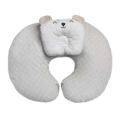 Almofada De Amamentação Papi Friends Com Travesseiro Ursinho