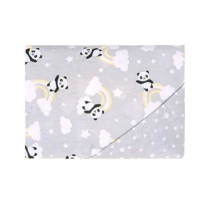 Jogo de Lençol Berço Americano Bublim Panda - 3 Peças Jogo de Lençol Berço Americano Bublim Panda - 3 Peças