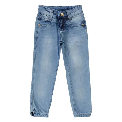 Calça Jeans Mackvanny Lavagem Big Used Menina Calça Jeans Mackvanny Lavagem Big Used Menina