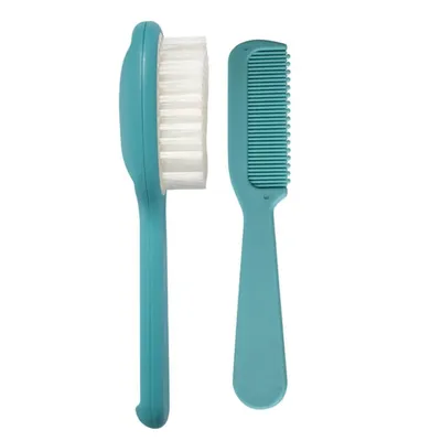 Kit Pente E Escova KaBaby - 02 Peças Kit Pente E Escova KaBaby - 02 Peças