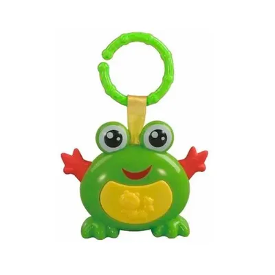 Chocalho Bebê Kitstar Divertido Sapo