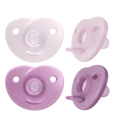 Kit Chupeta Bebê Avent Soothie - 02 Peças