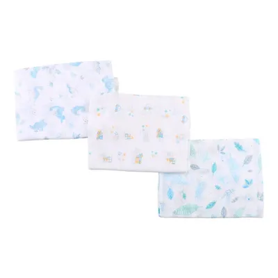 Kit Toalha Fralda Papi Karinho Estampada - 03 Unidades