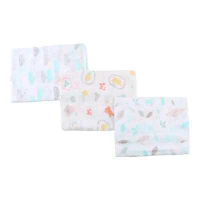 Kit Toalha Fralda Papi Karinho Estampada - 03 Unidades