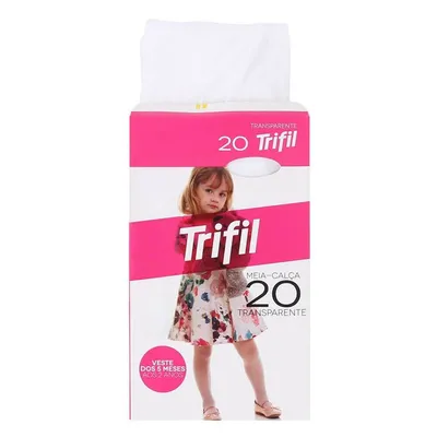 Meia Calça Bebê Transparente