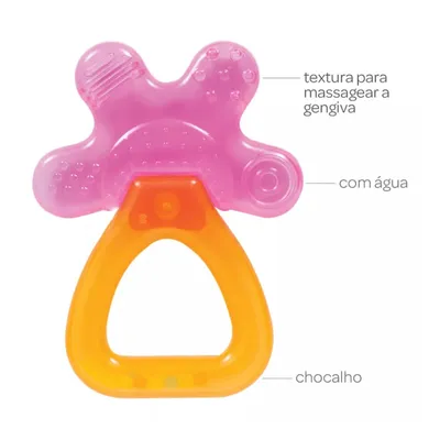 Mordedor Buba Com Chocalho Mordedor Buba Com Chocalho