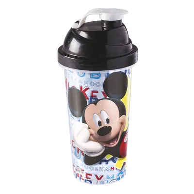 Copo Plasútil Shakeira Com Estampa Mickey Mouse 580ML Menino Copo Plasútil Shakeira Com Estampa Mickey Mouse 580ML Menino