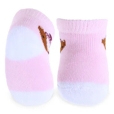 Kit Meia Bebê Menina Sortido 03 Pares 11414