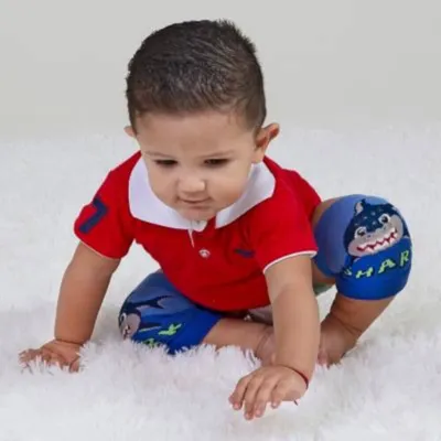 Meia Joelheira Duck Antiderrapante Tubarão