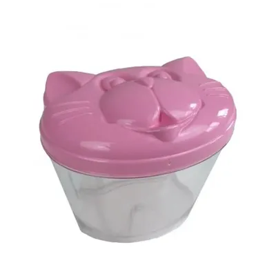 Porta Algodão Plastibrasil Baby Gatinha Porta Algodão Plastibrasil Baby Gatinha